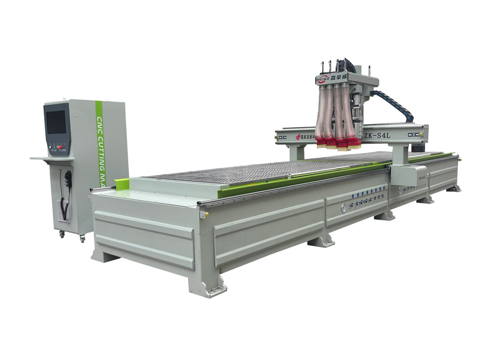 四工序双工位开料机ZK-S4L