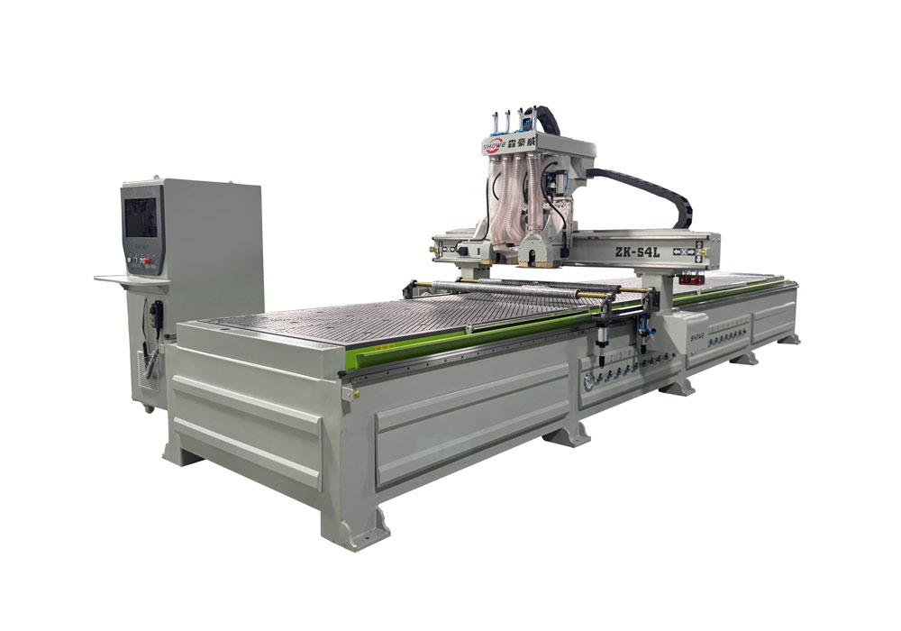 双工位双轴带锯片开料机 ZK-S4L